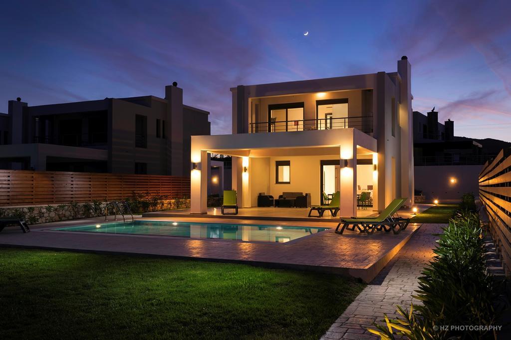 לקניה Antonoglou Beach Villas - Waterfront Luxury Retreat חדר תמונה