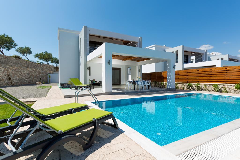 לקניה Antonoglou Beach Villas - Waterfront Luxury Retreat חדר תמונה