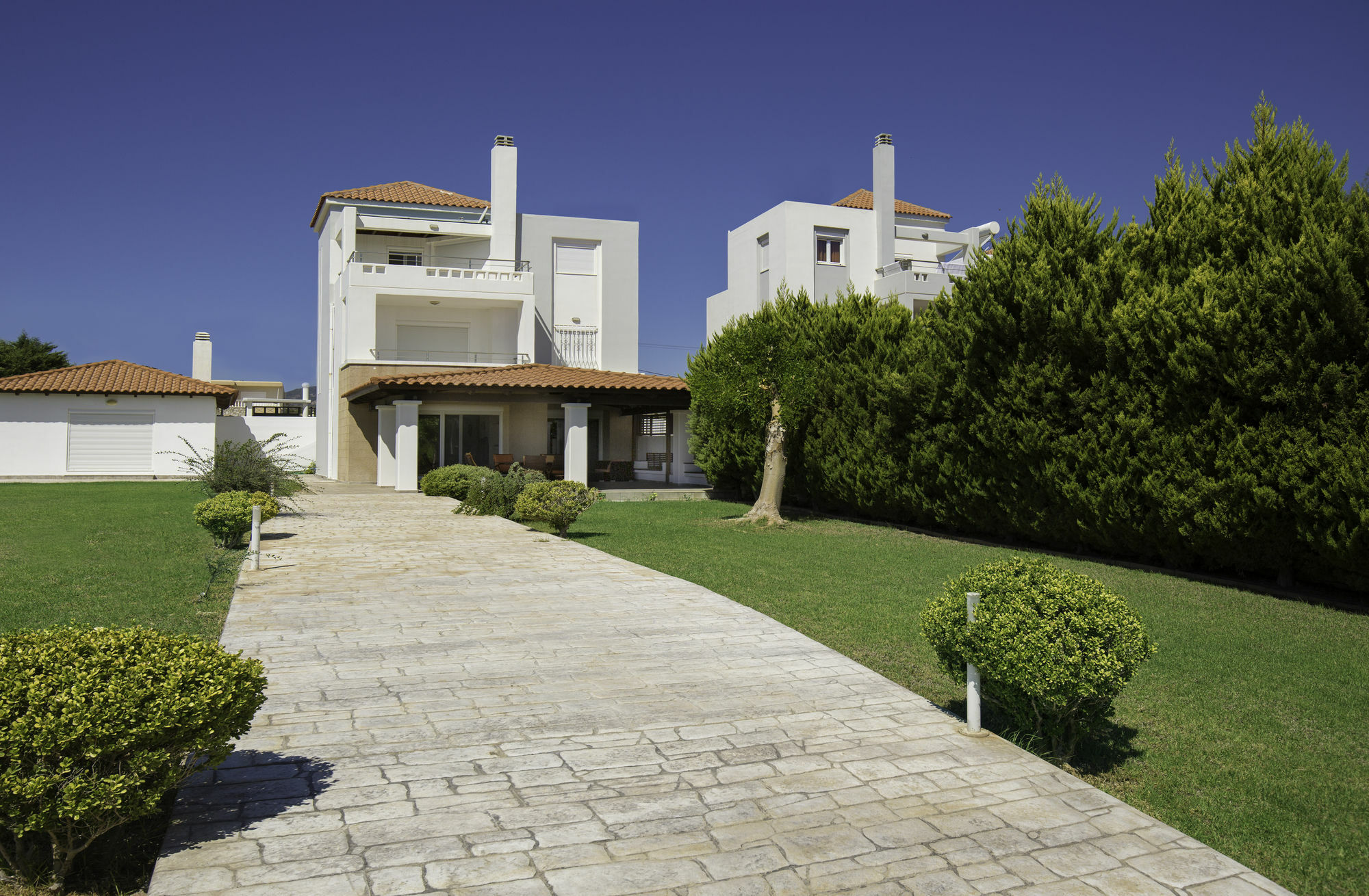 לקניה Antonoglou Beach Villas - Waterfront Luxury Retreat מראה חיצוני תמונה