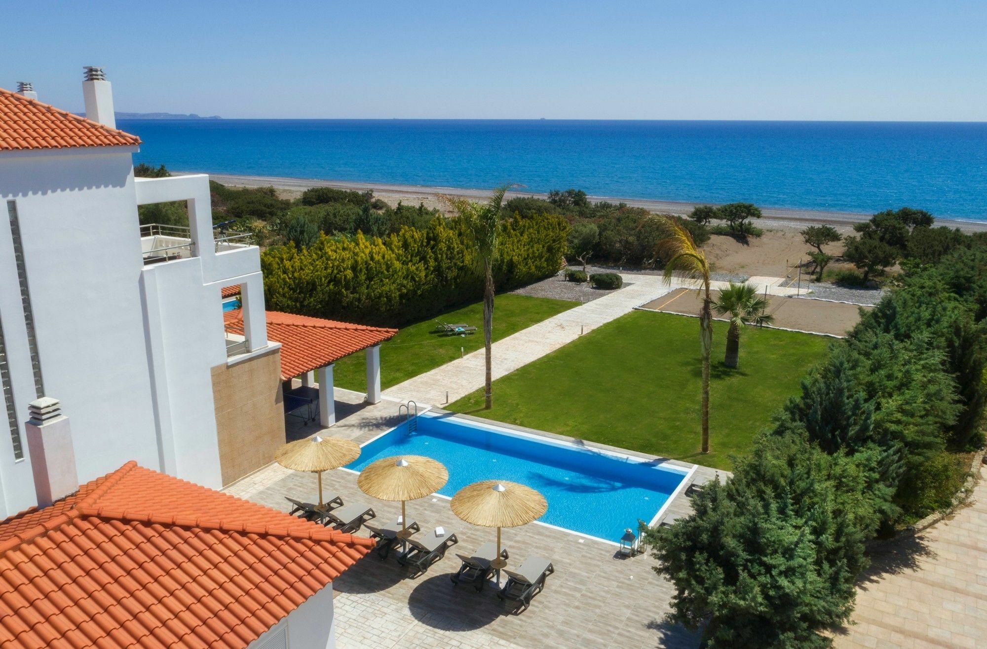 לקניה Antonoglou Beach Villas - Waterfront Luxury Retreat מראה חיצוני תמונה