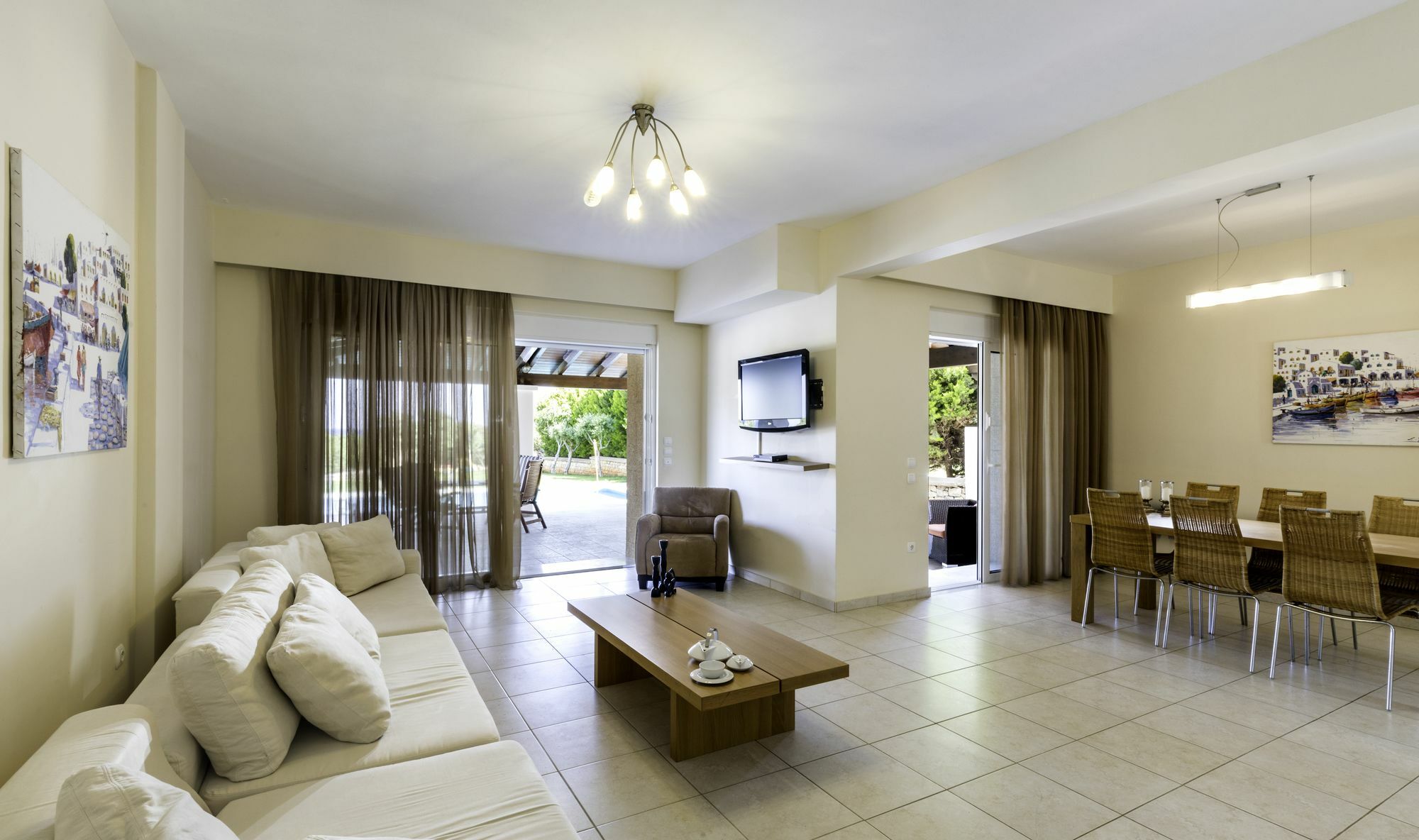 לקניה Antonoglou Beach Villas - Waterfront Luxury Retreat מראה חיצוני תמונה